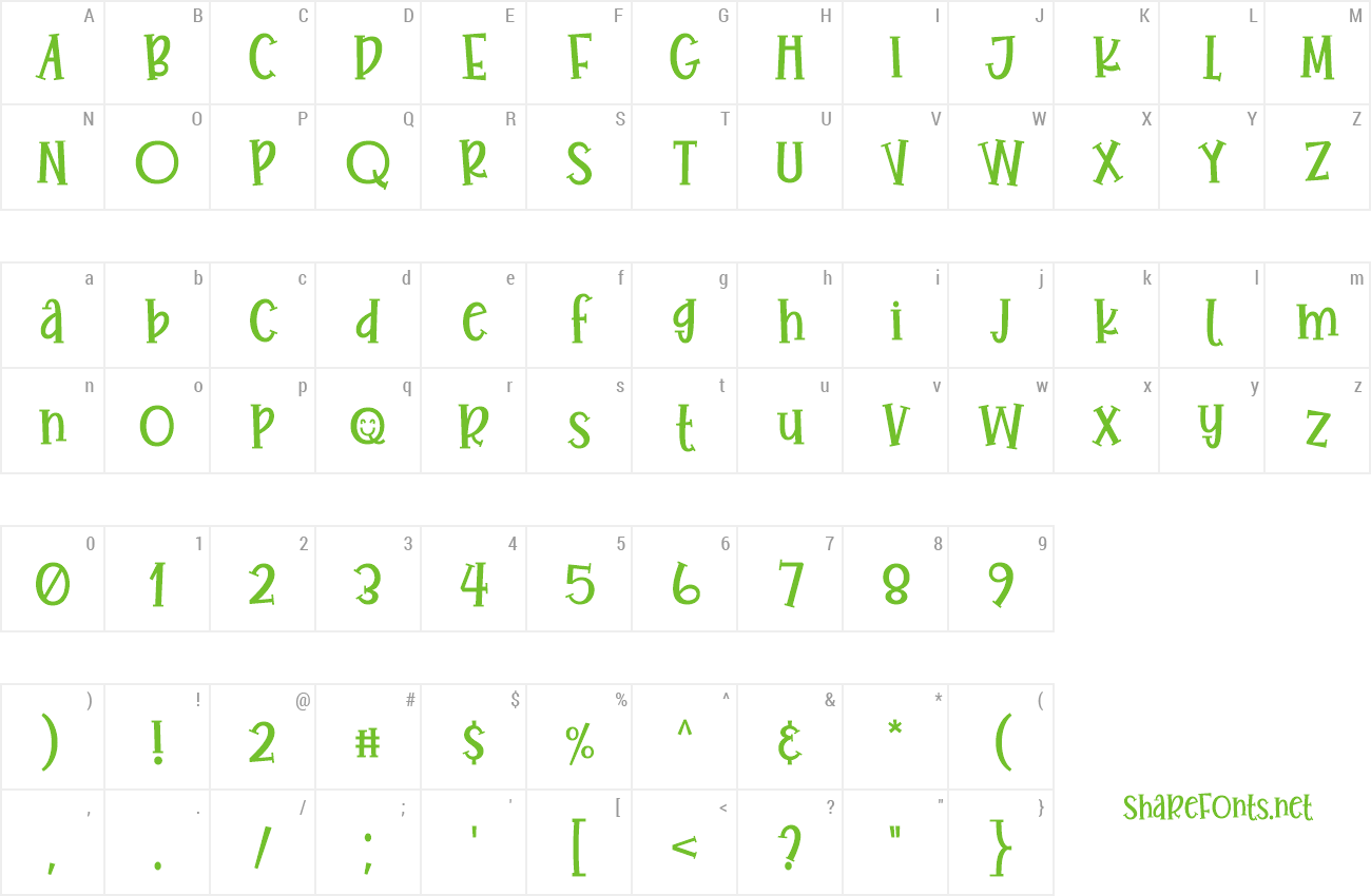 Font Joyful Story preview